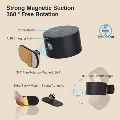 Wall Mounted Magnetic Lamp