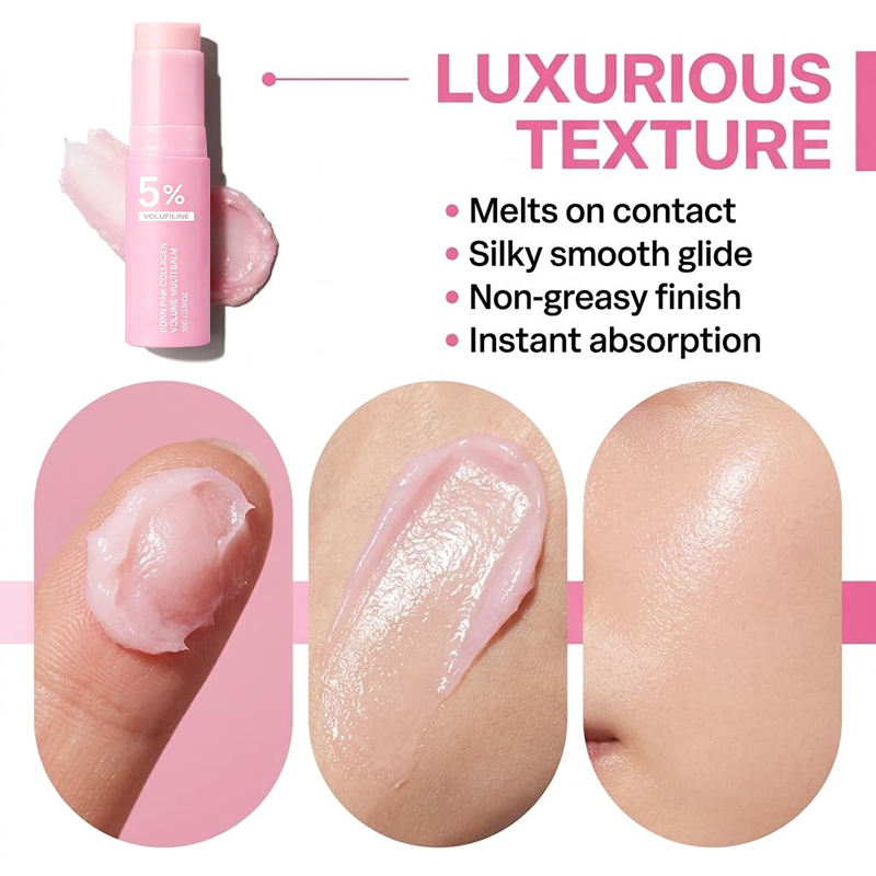 PDRN Collagen Pink Face Balm Stick | K-Beauty