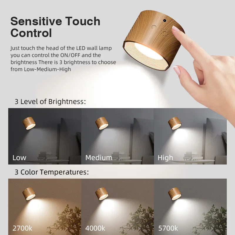 Wall Mounted Magnetic Lamp